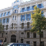 Ryga, dzielnica Art Nouveau, budynek przy ul.Elizabetes 10b (1903 r., architekt: Mihails Eizenšteins)