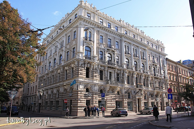 Ryga, dzielnica Art Nouveau, budynek przy ul.Elizabetes 33 (1901 r., architekt: Mihails Eizenšteins)