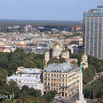 Panorama Rygi, widziana z wieży widokowej kościoła św.Piotra