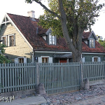Ryga, "dom Anrijs'" na wyspie Kipsala