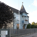 Ryga, "dom rodziny Gailis'" na wyspie Kipsala