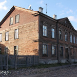 Ryga, drewniana zabudowa na wyspie Kipsala