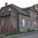Ryga, drewniana zabudowa na wyspie Kipsala