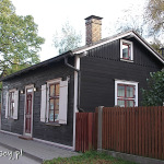 Ryga, "Dom Filozofów" na wyspie Kipsala