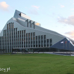 Ryga, budynek Biblioteki Narodowej