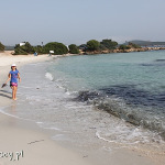 Sardynia, Costa Smeralda. Plaża w Portisco
