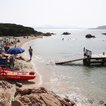 Sardynia, Costa Smeralda. Plaża w Capriccioli
