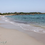 Sardynia, Costa Smeralda. Plaża w Romazzino