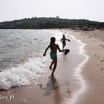 Sardynia, Costa Smeralda. Plaża w Romazzino