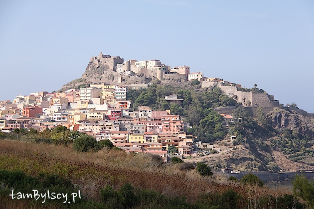 Sardynia, widok na Castelsardo