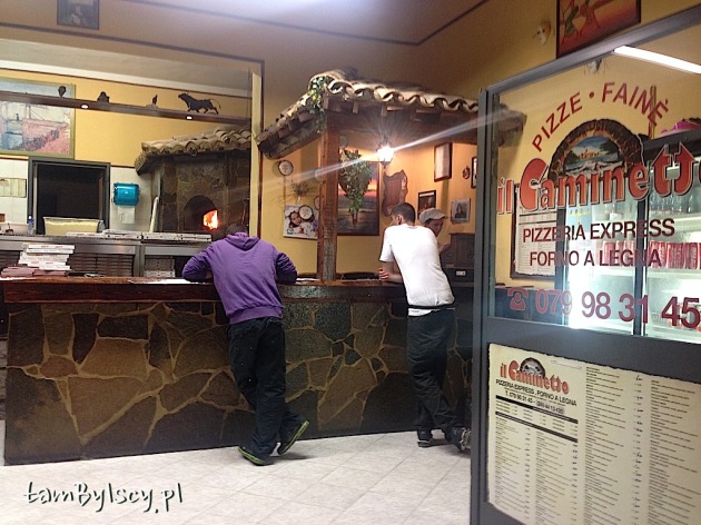 Sardynia, pizzeria w Alghero