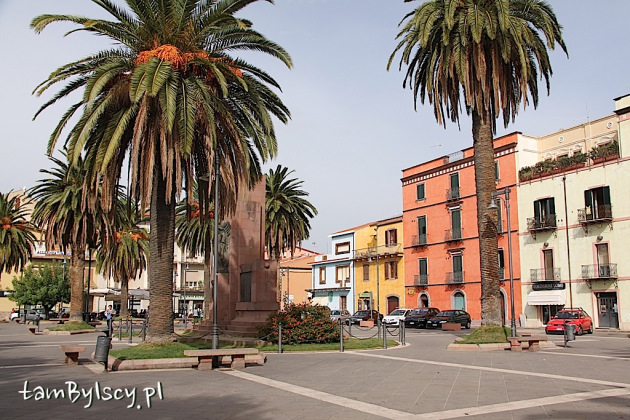 Bosa, plac 4 Listopada