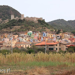 Bosa, panorama miasta