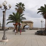 Cagliari, plac na szczycie bastionu św.Remigiusza
