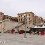 Cagliari, plac na szczycie bastionu św.Remigiusza