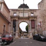 Cagliari, brama Porta Arsenale na wzgórzu zamkowym