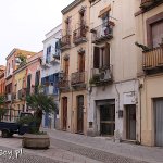 Cagliari, malownicze uliczki w dzielnicy Villanova