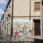 Villamar, murale na domach