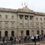 Barcelona, ratusz miejski na Placa de Sant Jaume