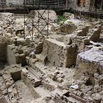 Lizbona, katedra Se, stanowisko archeologiczne w ruinach klasztoru