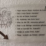 Lizbona, kościół św.Antoniego, miejsce urodzenia świętego