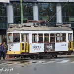 Lizbona, początkowy przystanek tramwaju 28 przy placu Praça Martim Moniz