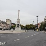 Lizbona, plac Praça dos Restauradores