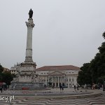 Lizbona, plac Praça do Rossio