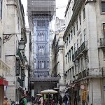 Lizbona, winda Elevador de Santa Justa