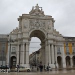 Lizbona, łuk triumfalny przy Praça do Comércio