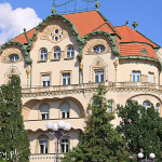 Oradea, jeden z budynków kompleksu "Czarny Orzeł"
