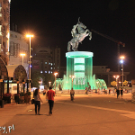 Skopje nocą