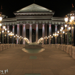 Skopje nocą