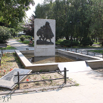 Skopje, pomnik wypędzonych z greckiej Macedonii