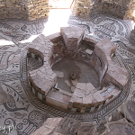 Macedonia, Stobi, baptysterium w bazylice