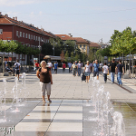 Prisztina, deptak im.Matki Teresy