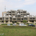 Prisztina, budynek Biblioteki Narodowej