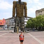Podgorica, transformersy w centrum miasta
