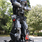 Podgorica, transformersy w centrum miasta
