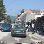 Albania, ulice Kukës