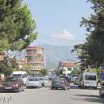 Albania, ulice Fushë-Kruja