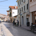 Szkodra, uliczki w centrum miasta