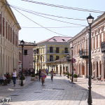 Szkodra, uliczki w centrum miasta