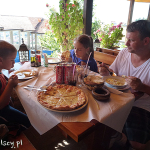 Albania, Krujë, obiad w restauracji pod zamkiem