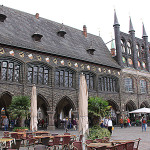 Lubeka, Marktplatz, ratusz miejski