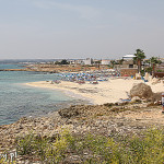 Cypr, Ayia Thekla Beach