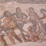 Pafos, Park Archeologiczny, mozaiki w "Domu Ajona"