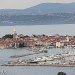 Izola, widok z południa