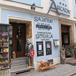 Český Krumlov, sklepiki na starym mieście