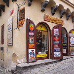 Český Krumlov, sklepiki na starym mieście